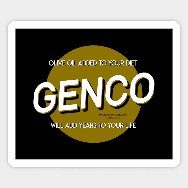 Genco Olive Oil The Godfather Magnet by Rebus28